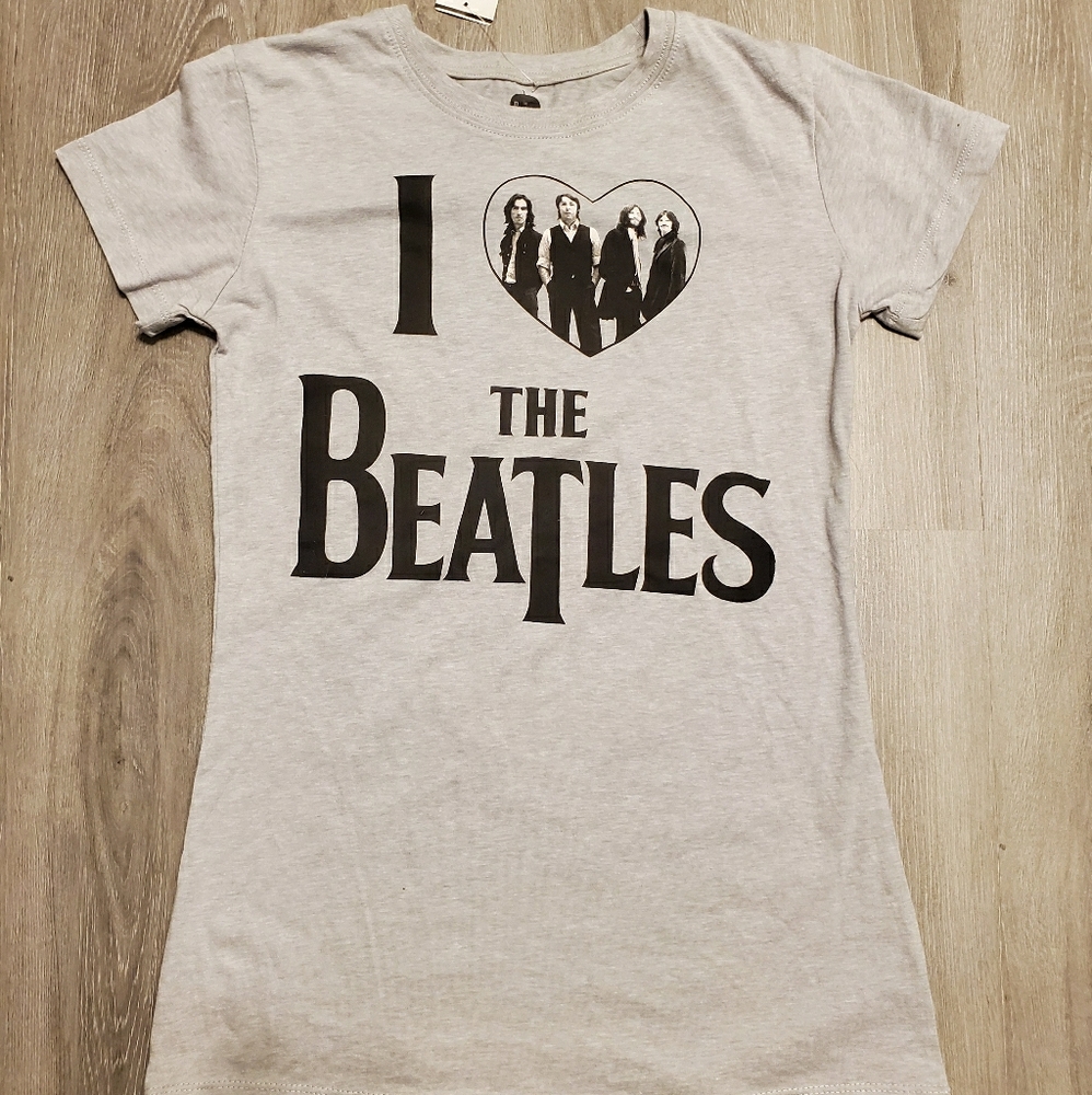 I love the Beatles women's tshirt